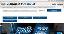 Desktop Screenshot of mccarthychevykc.com